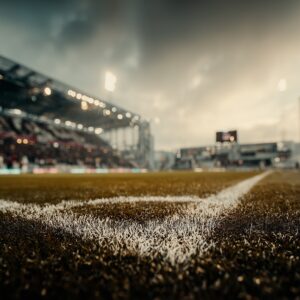 Hoek van het voetbalveld