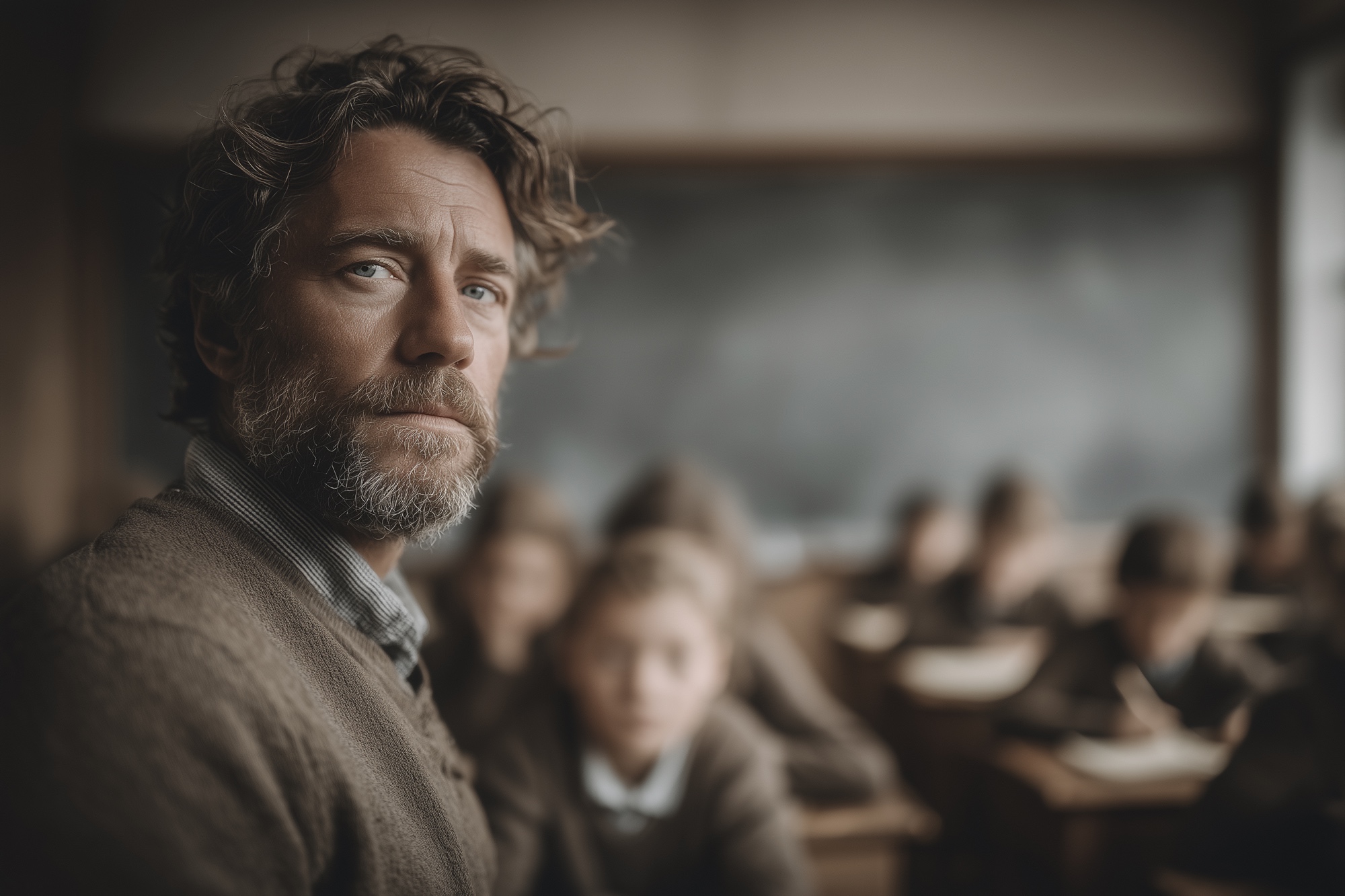 Meester voor de klas