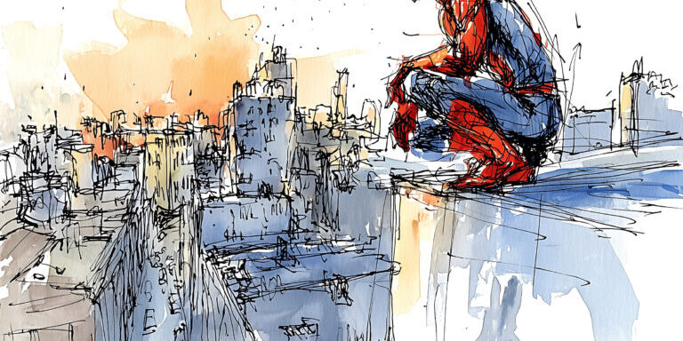 Spiderman in Amsterdam