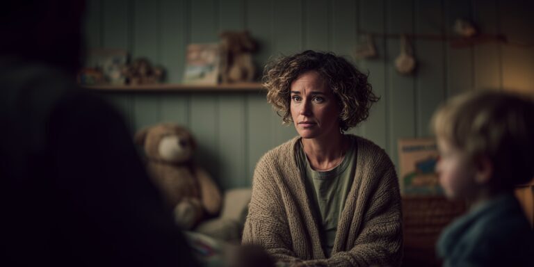 Therapeutisch gesprek met jong kind